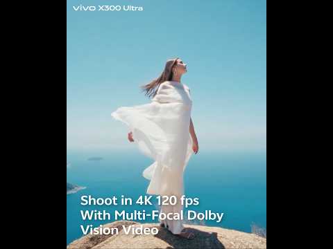 Witness Multi-Focal 4K 120fps Dolby Vision Video on the all-new vivo X300Ultra. Book yours today. thumbnail