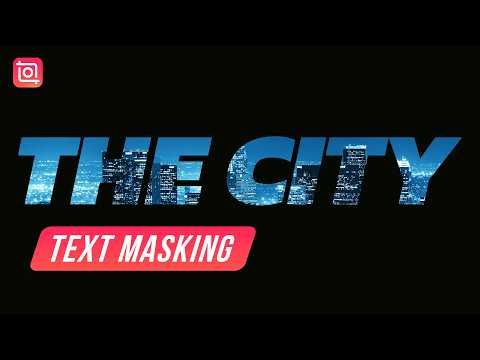 How to Create Cinematic Text Masking Intro🎬| Video Inside Text InShot Tutorial thumbnail