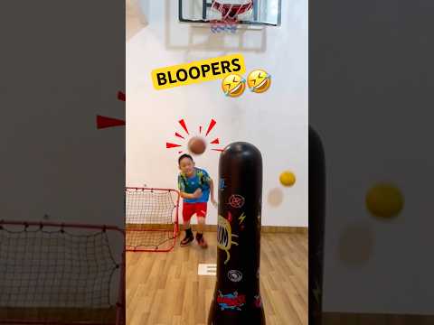 AGILITY CIRCUIT BLOOPERS 🤣 Nate got owned by the ball #shorts #funny #bloopers #basketballshorts thumbnail
