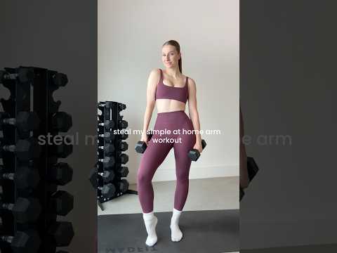 steal my simple at home workout! thumbnail