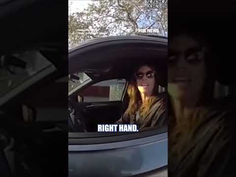 One-handed woman stopped for alleged cellphone use while driving #shorts #us #news #foxnews thumbnail