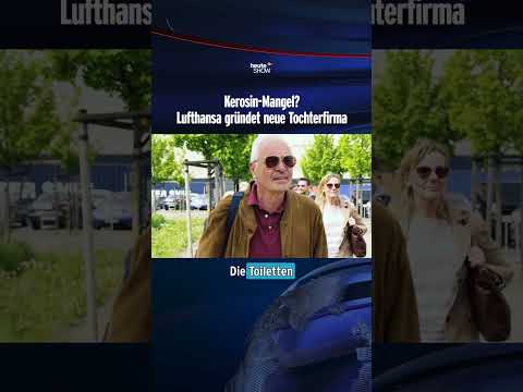 Kerosin-Mangel? Lufthansa gründet Tochterfirma | heute-show #shorts thumbnail
