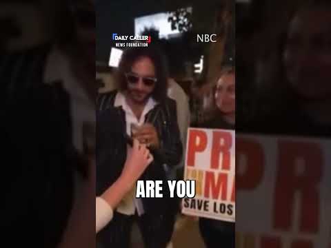 "SHE RAN AWAY!" Drunk Pratt Supporters Trap NBC Reporter With Facts About LA thumbnail