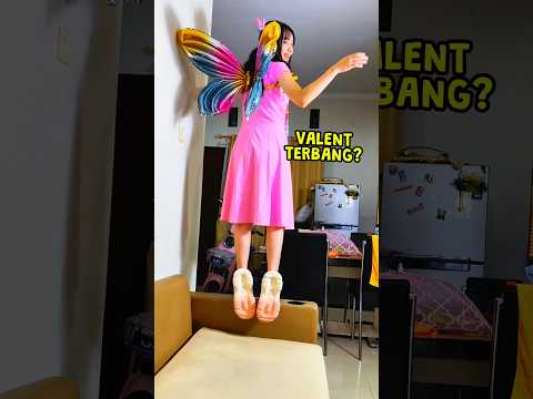 VALENT BISA TERBANG?!! 🧚‍♀️✨ #shorts #OliviaValent thumbnail