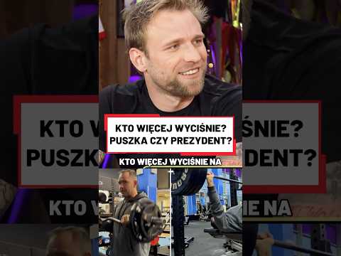 PUCHACZ CZY PREZYDENT? KTO WYCIŚNIE WIĘCEJ? #shorts thumbnail