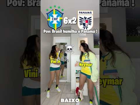BRASIL 6x2 PANAMÁ🇧🇷☠️ VINI X VIRGÍNIA, JOGADINHA PAQUETA, 67 E MAIS thumbnail