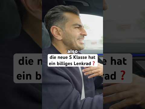 die neue S Klasse hat ein billiges Lenkrad❓#hamidmossadegh #autohandel thumbnail