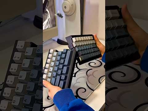 Is this keyboard BROKEN or what?! ?⌨️ #keyboard #satisfying #funny #viral thumbnail