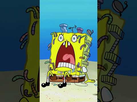 Bob Esponja | solo llámenlo bob esponja wormpants 🪱 #Shorts thumbnail
