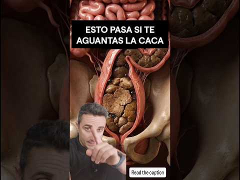 Esto pasa si te aguantas la caca.#supervivencia #curiosidades #sabiasque thumbnail