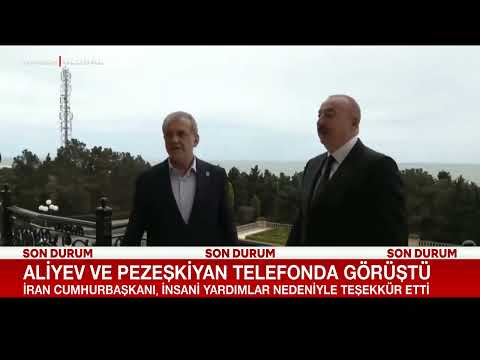 İran'dan Azerbaycan'a Teşekkür! Aliyev ve Pezeşkiyan Telefonda Görüştü thumbnail