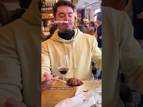 Corajoso? Brasileiro come sobremesa deixada por desconhecidos em Paris thumbnail