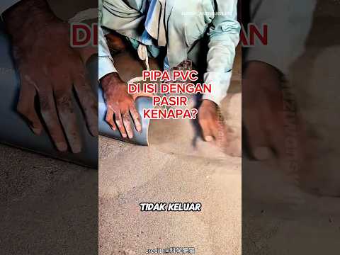 hanya dengan pasir bisa menekuk pipa ini. thumbnail