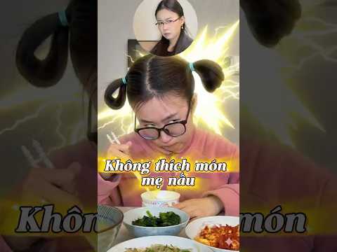 Khi bạn không thích ăn cơm của mẹ nấu#shorts #haihuoc thumbnail
