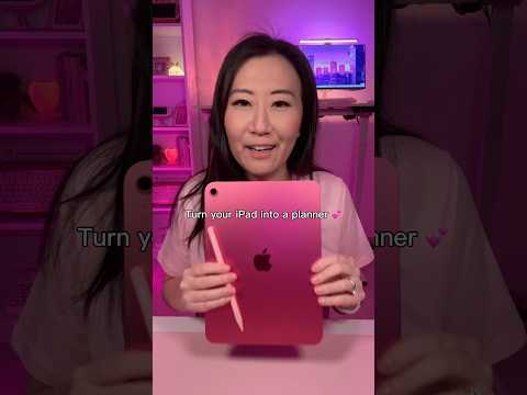 Turn your iPad into a planner 💕 | digital planning thumbnail