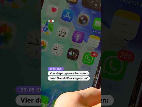 Vier dagen geen schermen: ‘Veel Donald Duck gelezen’ thumbnail