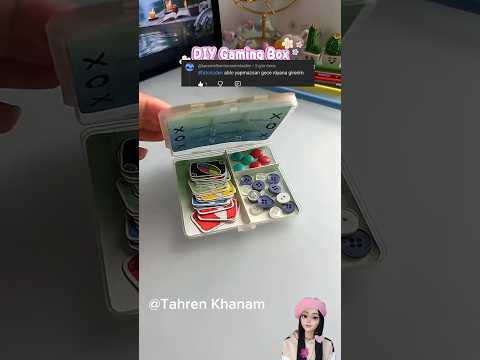 Mini Game Box yapıyoruz 👀💖 #kendinyap #diy #craft #craftideas thumbnail