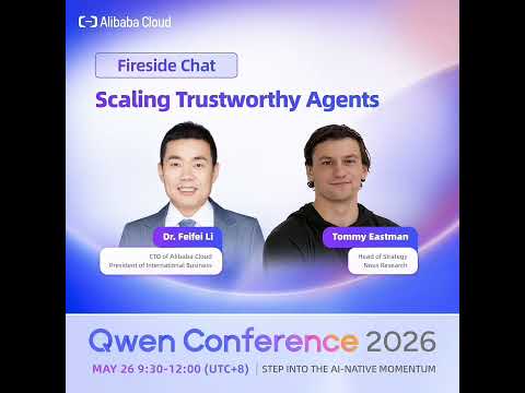 Qwen Conference 2026 | Fireside Chat Spotlight | Dr. Feifei Li & Tommy Eastman thumbnail