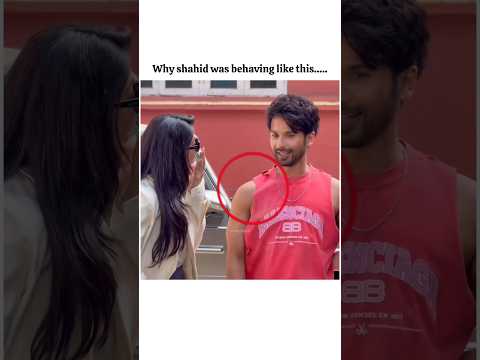 shahid acting like rashmika 😂 #shahidkapoor #rashmikamandanna #shortsfeed #shorts thumbnail