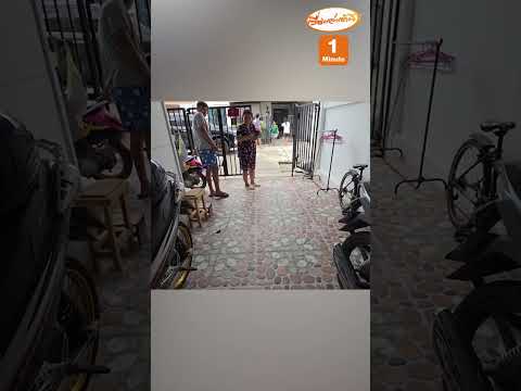 ฝนถล่มน้ำทะลักเข้าหมู่บ้าน บ้านเอียง-ถนนแตกนูน พังยับ thumbnail