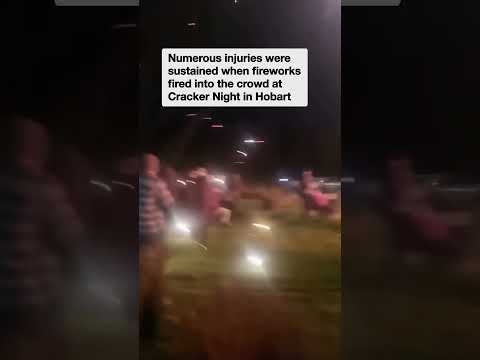 Fireworks hit children as Tasmanian Cracker Night goes off the rails thumbnail