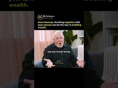 Dave Ramsay On Why Working Together With Your Spouse Can Be The Key To Building Wealth 😮 thumbnail