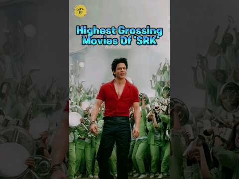 Top 10 Highest Grossing Shah Rukh Khan Movies #shorts #bollywood thumbnail