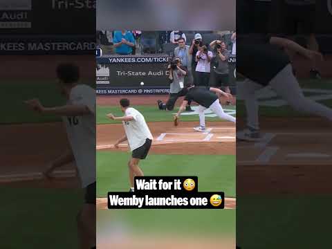 Victor Wembanyama let it loose on the 2nd throw 😂 thumbnail
