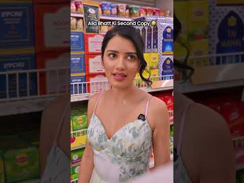 Alia Bhatt Ki Second Copy 😨 #neetubisht #funny #lakhneet #comedy #youtubeshorts #trending thumbnail