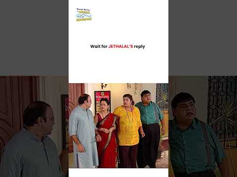 Wait for Jethalal’s reply ! #tmkoc #funny #jethalal #daya #shortsfeed thumbnail