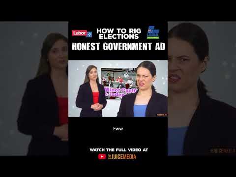 How to Rig Elections (Honest Government Ad) thumbnail