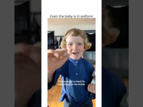 Even the baby is in uniform (Via:leah_copas/tt) #viral #funny #baby #love #shortvideo #shorts #cute thumbnail