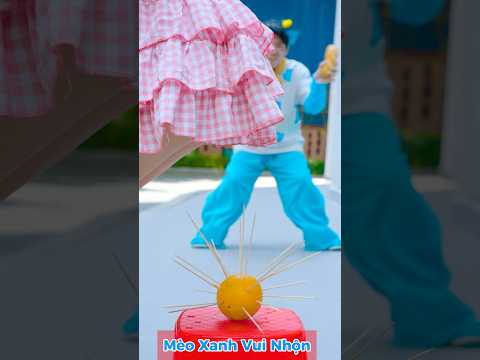 Dừng lại ngay đi!!! Lòng tốt bị hiểu lầm #meoxanh #ohnoteam #cosplay #parody thumbnail