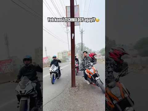 Yeh konsi TECHNOLOGY agayi??😅 #farazstuntrider #superbikes #bikers #bike #hayabusa thumbnail