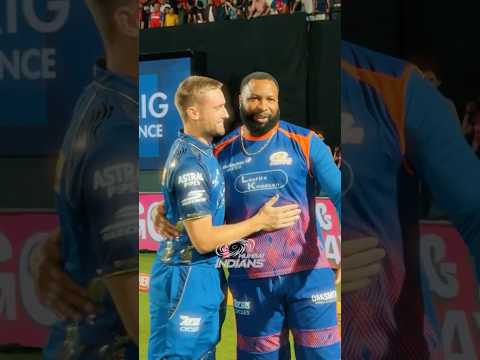 ? ? ? | #MumbaiIndians #OneFamily #TATAIPL #PBKSvMI thumbnail