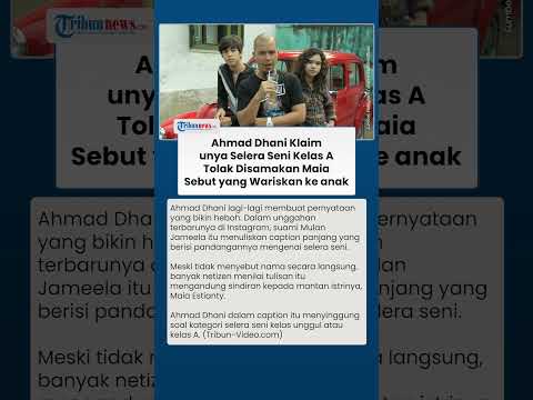 Ahmad Dhani Tolak Disamakan Maia, Klaim Selera Seni Kelas A yang Ia Wariskan ke Anak-Anaknya thumbnail