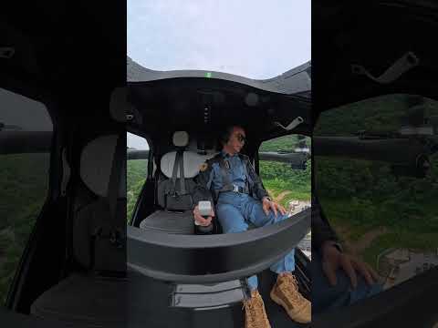 A new way to see Shenzhen. The Land Aircraft Carrier over Yantian Harbor. thumbnail