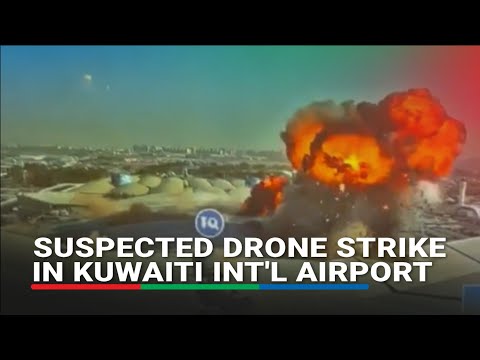 Kuwait releases footage of suspected airport drone strike thumbnail