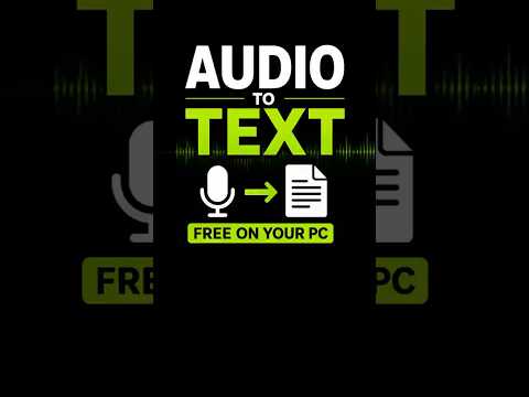 How to Transcribe Audio to Text for Free on Your PC thumbnail