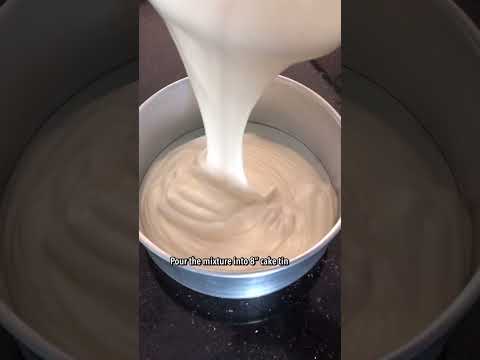 Vanilla Sponge Cake #youtubeshorts #baking #spongecake thumbnail