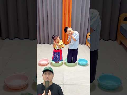 ADIK DAN KAKAK BISA SULAP MENGHILANG PAKE BASKOM‼️😱 @PresentHunt #remix #dubbing #trending thumbnail