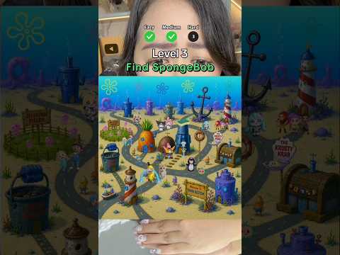 CARI SPONGEBOB DIMANA?? 😭 | Klara Tania #shorts thumbnail