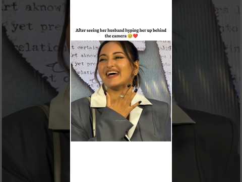 her biggest cheerleader🥹❤️ #sonakshisinha #zaheeriqbal #shortsfeed #shorts thumbnail