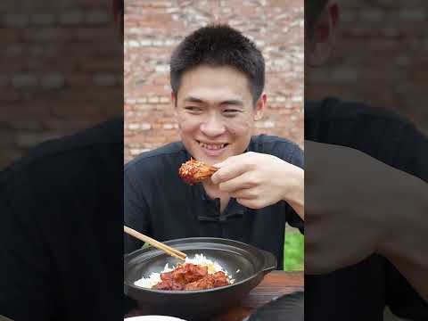 Braised Chicken Drumsticks丨Eating Spicy Food and Funny Pranks丨 Funny Mukbang丨TikTok Video thumbnail
