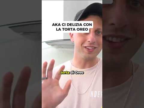 Aka ci delizia con la torta oreo 🍥 thumbnail