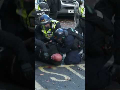 UK police clash with Henry Nowak protesters after release of bodycam footage thumbnail