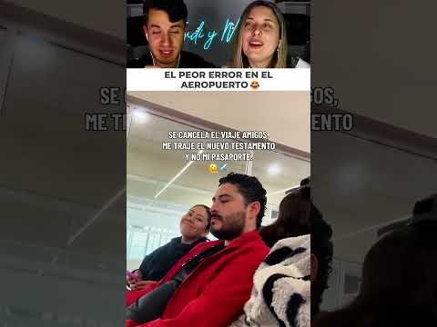 Se cancela el viaje porque confundio el pasaporte con la biblia thumbnail