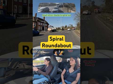 HOW TO TURN RIGHT 4TH EXIT ~ Target roundabout #driving #car #test #london #roundabout thumbnail