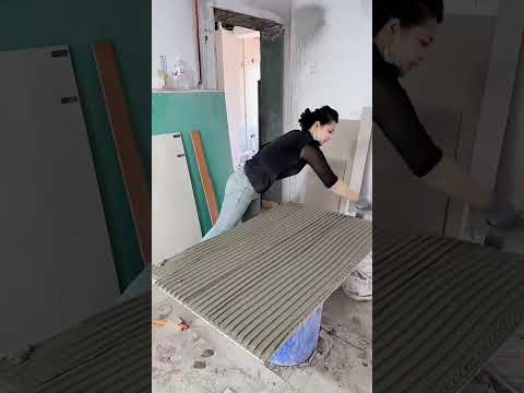 Tile installation P8808#shorts thumbnail