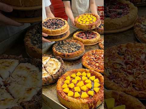 이 스콘이 피자가 된다고? 겉바속촉 끝판왕 피자가 되는 놀라운 과정 How Pizza scone is made / Korean street food thumbnail